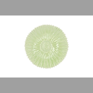 Bloom Daisy Plate Green 17x17x4cm Nm