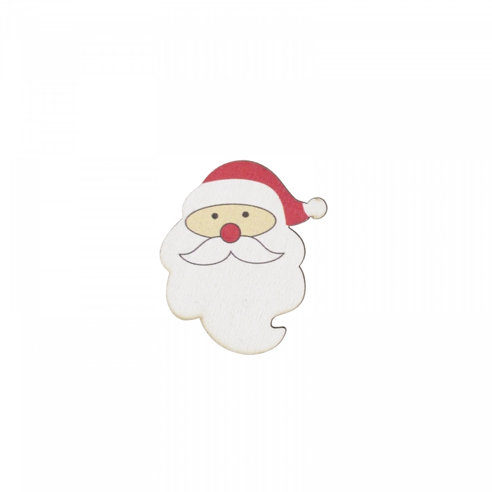 Kerst Deco knijper Santa 3.5cm x36