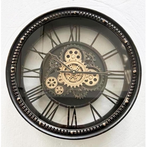 Clock Gear Ø46cm Black 87128