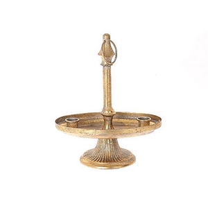 CANDLEHOLDER ETAGE L25W15H31$