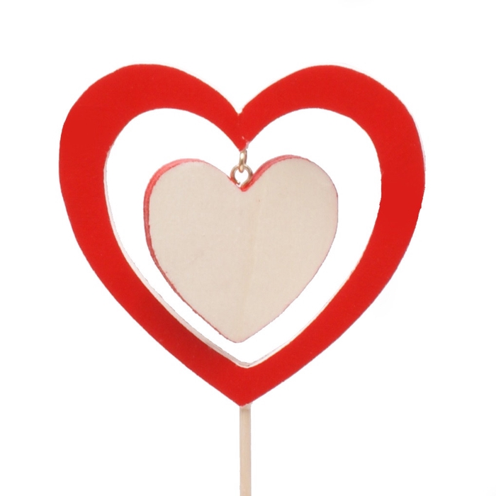 <h4>Valentine 50cm Heart wood 9cm</h4>