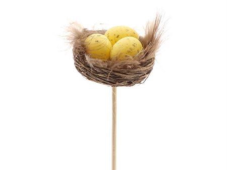 <h4>Stem Birdnest 3 Eggs L52d5</h4>