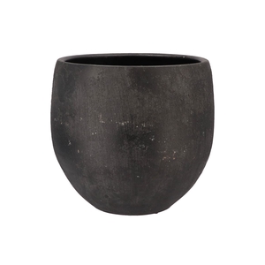 Bali Black Coal Pot 35x32cm