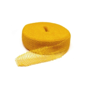 Jute 5cmx40m mosterd geel (8150)