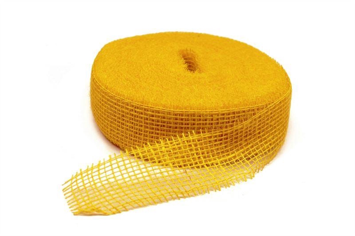 <h4>Jute 5cmx40m mosterd geel (8150)</h4>