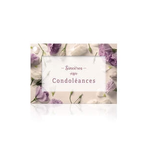 Sincères condoléances 1117905F