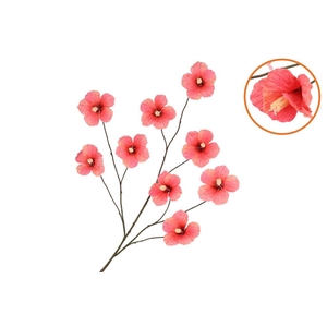 Silk Hibiscus Red 125cm