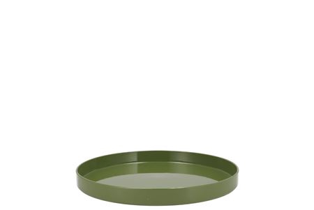 <h4>Melamine Green Tray 22x22x2cm Nm</h4>