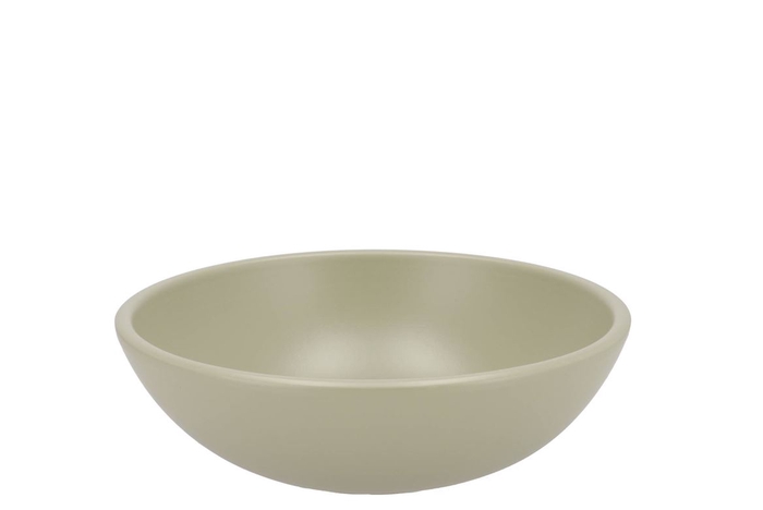 <h4>Vinci Pistache Bowl Low 25x8cm</h4>