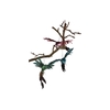 Deco Shine Bird Humming Multicolor 23cm Ass P/1 Nm