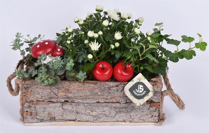 <h4>Boomschors rechth. met touw 26x12cm</h4>