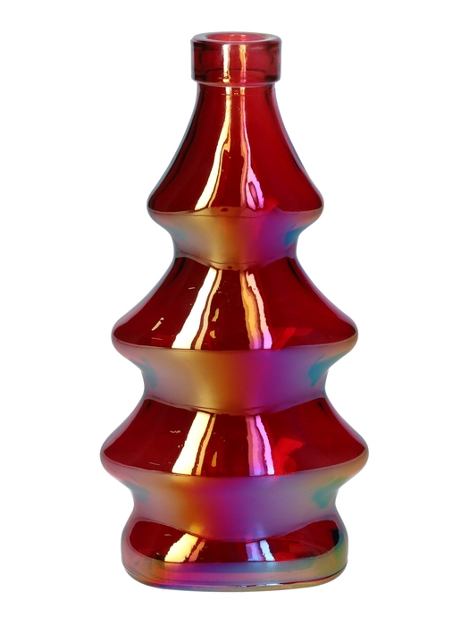 <h4>DF02-667176700 - Bottle Borra 10x5.6x20 red+pearl</h4>