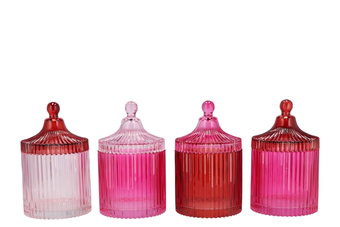 Bicolore Dutch Pink Mix Jars Ass 11x17cm