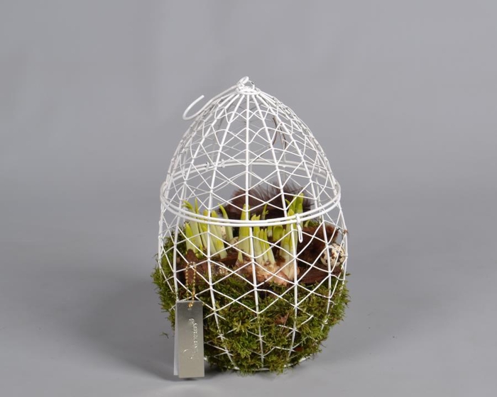 <h4>Metaal rek met Narcis Tat</h4>