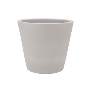 Vinci Matt Grey Container Pot 29x26cm