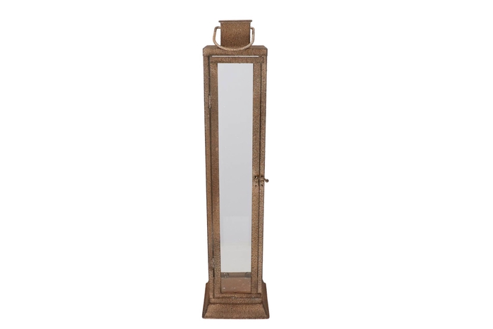 <h4>Kaya Bronze Lantern Metal 17x17x69cm</h4>