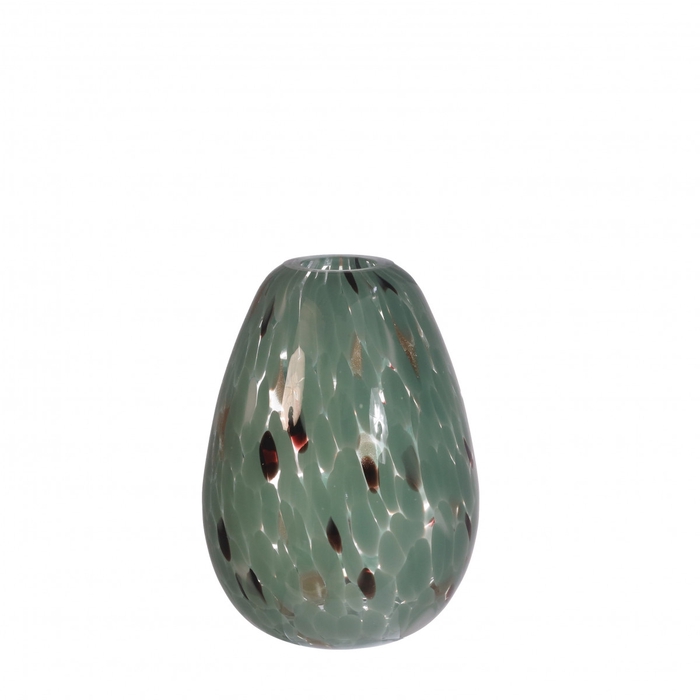 Glass vase lily spots d3/12 15cm