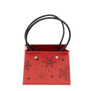 Christmas Zink Baggy tray 15*7*11.5cm