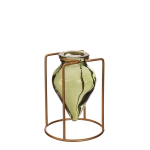 Glass vase Breeze in frame d08.5*11cm