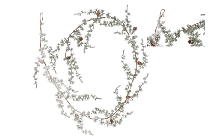 Silk Guirlander Snowspar 180x5cm