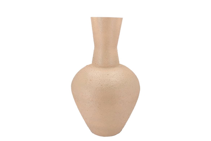 <h4>Fiore Sand Vase Textured Iron 33x33x50cm Nm</h4>