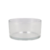 Glass Bowl Cylinder 15x8cm