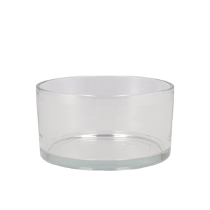 Glass Bowl Cilinder 15x8cm