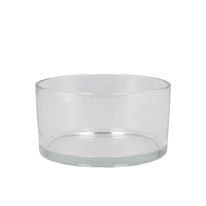 Glass Bowl Cylinder 15x8cm