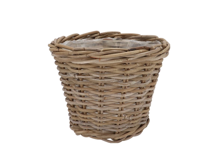 <h4>Rattan Kuboo Basket 23x20cm</h4>
