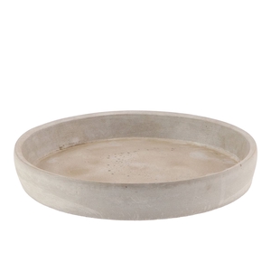 Concrete Bowl Round 30x5cm