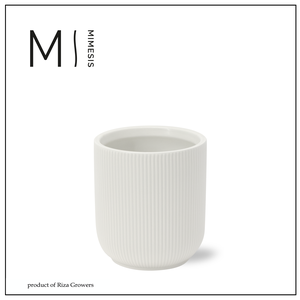 Pottery Ceramic Atlanta White - 12cm | Mimesis