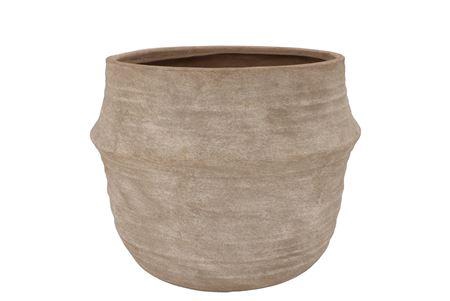 <h4>Lisboa Brown Pot Edge 24x24x23cm</h4>