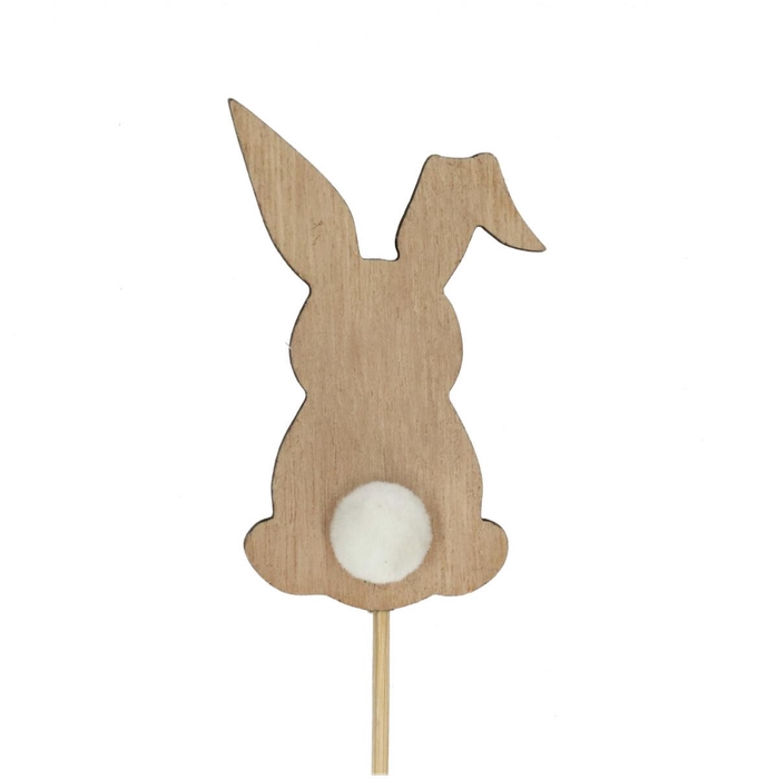 <h4>Easter 12cm Rabbit pompon 8cm</h4>