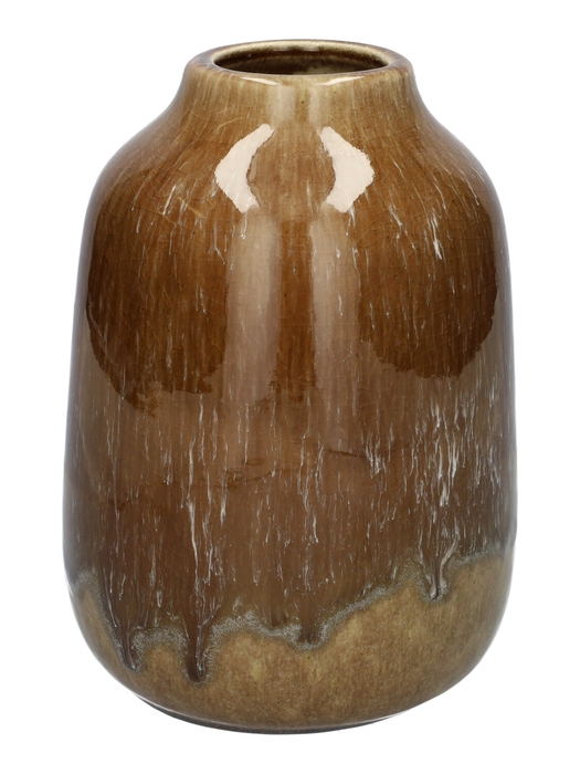 <h4>DF03-741356900 - Vase Norell d7.3/15xh21 mocca</h4>