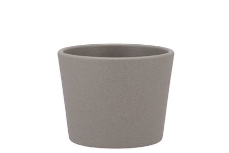 <h4>Ceramic Grey Pot 11cm</h4>