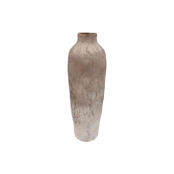 <h4>Florence Antique Bronze White Vase Long 25x25x86cm</h4>