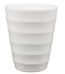 <h4>Vase Ribbel d14 h17cm blanc es/12</h4>