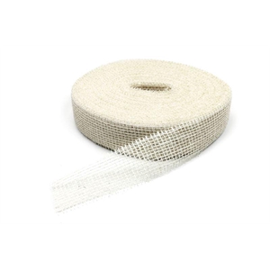 Jute op rol 5cmx40m wit ( 0120 / 40