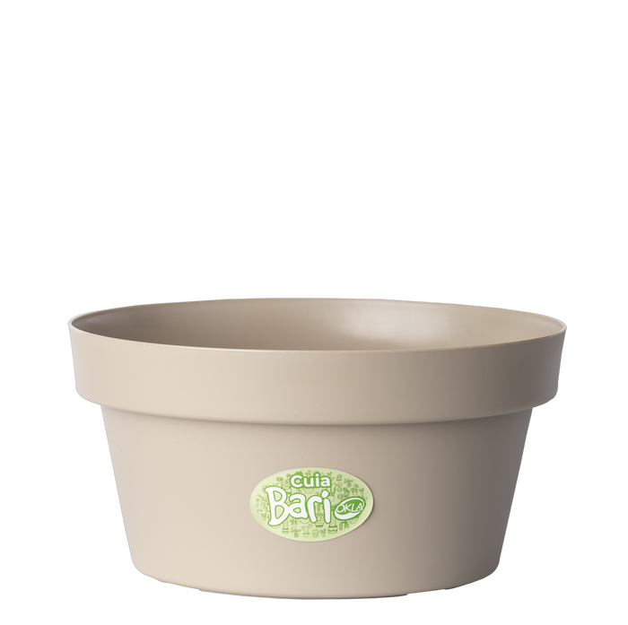 <h4>CUIA BARI CINZA TAUPE 12.0X6.0 CM 0,45L IDEAL PRATO 14 - CB12CT</h4>
