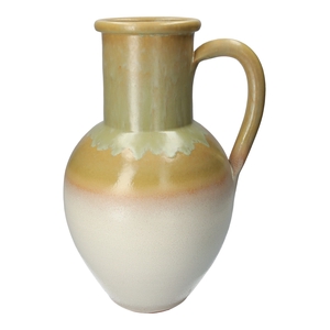 DF03-884805400 - Vase Archeon d13.5/27xh40 green/sand