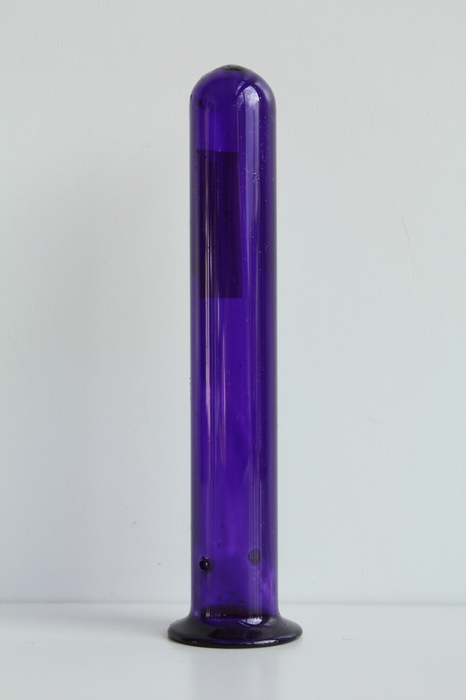 GLASBUISJE VIOLET 10CM