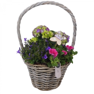 PTPP7030 Arrangement Patio in rieten mand