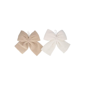 Loulou Sand Teddy Hanger Bow Ass 25cm
