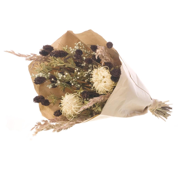 .Bouquet trendy bohemian nat.white