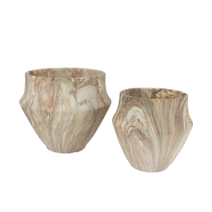 Monty Sand Pot S/2 28x24/21x21cm