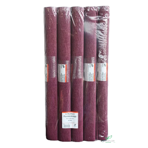 FLORISTENCREPE 50CM*2,5M ERIKA 5 ROLLEN