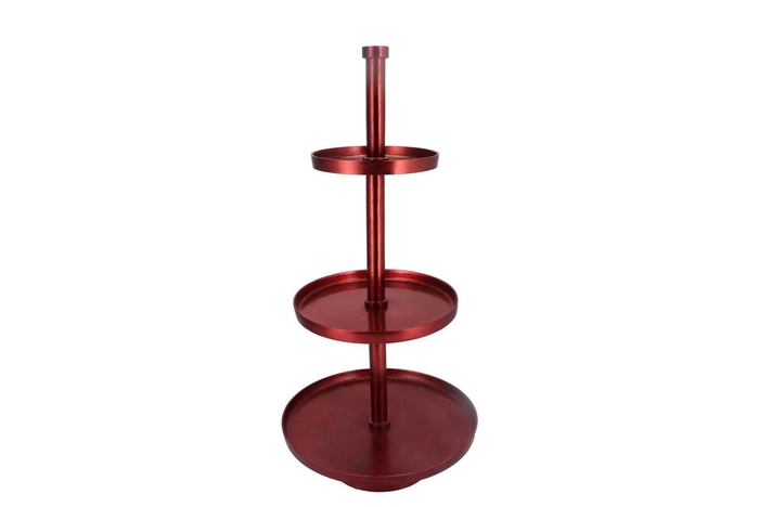 Storage Shelf Basic Foil Red 45x45x75cm