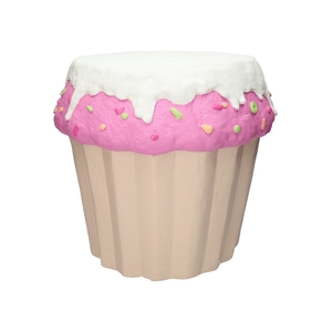 DF03-666351800 - Side table Cupcake d28/37xh34 white/lavender