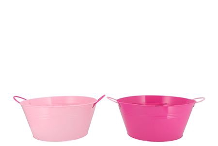 <h4>Zinc Basic Fuchsia/pink Ears Bowl 30x14cm</h4>
