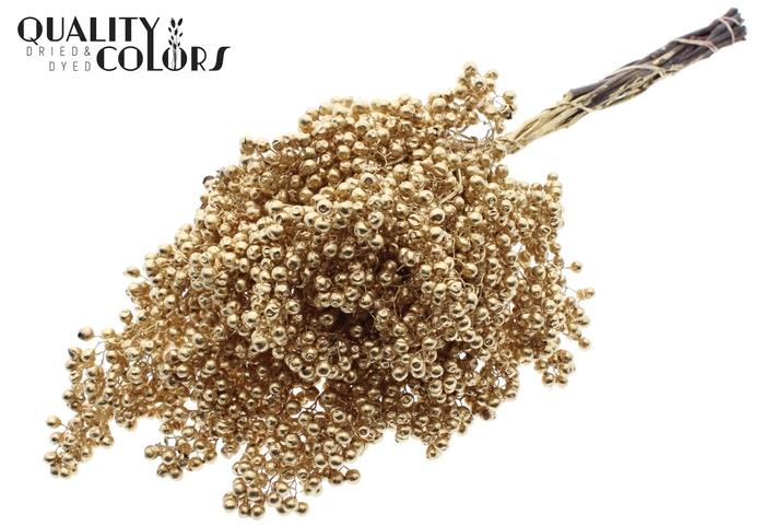Pepperberries per bunch in poly Antique Gold